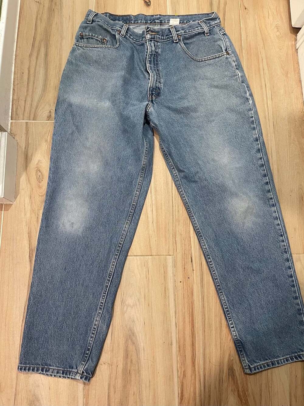 Levi’s 545 Jeans Men’s Relaxed Fit Straight Leg Blue washed Denim Y2K